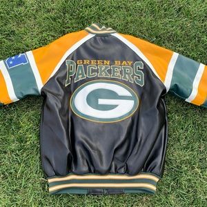 Green Bay Packers Leather Jacket
